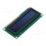 REC001601BBPP5N00100 Display: OLED; alphanumeric; 16x1; Dim: 80x36x10mm; blue; PIN: 16 qtLQkb9ietN8lRKzTHWJlV3d96zgvrVTmpCrpploax4