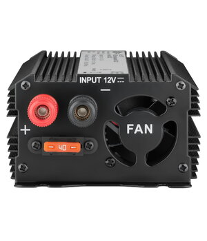 Sprieguma pārveidotājs 12 V DC uz 230 V AC 300 W, ar USB 5 V 2,1 A ligzdu

 AMKA300U1+2.jpg