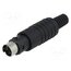 4850.1410 Connector: DIN mini; plug; male; PIN: 4; soldering; for cable 7gFpAEUUgWrj7HG1R5DefvjE6BFLkaHuExIqsTCzLeM
