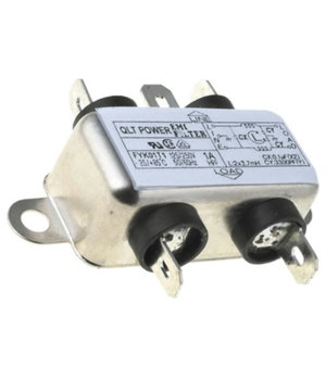 Filtrs ~230V 10A, , 0,3mH Cx:100nF Cy:3,3nF

 AMFT10.jpg