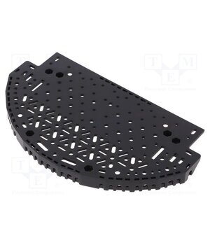 ROMI CHASSIS EXPANSION PLATE - BLACK Expansion plate; POLOLU Romi Bbq-Ckq83bI1DMzo8VTAe5D75jNuIqshjUixSSVGXIc