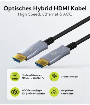 KABELIS Optiskais HDMI 8K@60Hz, 30 m, 4K@120Hz, 48 Gbit/s, 4K Ultra HD 2160p 8K Ultra HD 4320p (60 Hz), AOC

 CKA6405G30+1.jpg