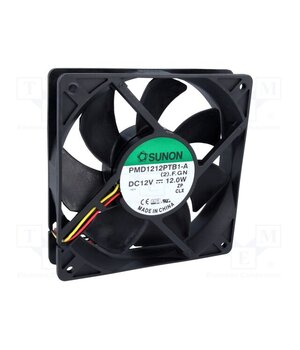 PMD1212PTB1-A.(2).F.GN Fan: DC; axial; 12VDC; 120x120x25mm; 254.84m3/h; 54dBA; ball; 24AWG imFMs9KjBU6rcbUM72Esc4UtGqrESr3MPlkgBsy1bi4
