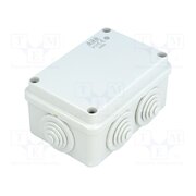00820 Enclosure: junction box; X: 70mm; Y: 105mm; Z: 50mm; wall mount; IP55 6XyrtmPmovx8whueyzunDu-omUMVE7mapB-iMDr-vIQ