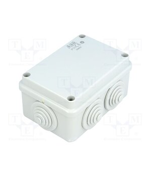 00820 Enclosure: junction box; X: 70mm; Y: 105mm; Z: 50mm; wall mount; IP55 6XyrtmPmovx8whueyzunDu-omUMVE7mapB-iMDr-vIQ