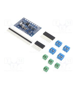 MOTORON M3S256 TRIPLE MOTOR CONTROLLER S DC-motor driver; Motoron; I2C; Icont out per chan: 2A; Ch: 3 qDZEkEhAO7aBDfUw0fodZJGzO7Mk29BsvChQQ1hgTDc