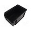 25-304-2003 Container: cuvette; ESD; Width: 150mm; Ht: 125mm; black; D: 230mm w3mt5NHJOzSwUEpCN6RiZJNjsspobuuz4d2z7y_DHss