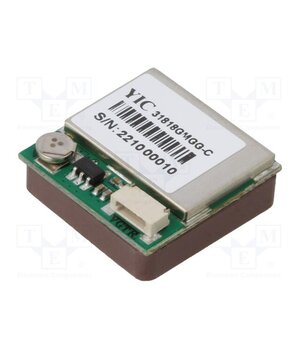 YIC31818GMGG-C Module: GPS/BEIDOU/GALILEO/QZSS; ±2.5m; GPS; -165dBm; 3÷5.5VDC tvtmP9wFmufv-Xh8x50JZr8bdGBcKbYq3kiAqUskpOM