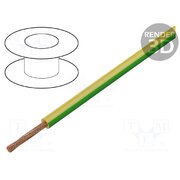 FLRY-A1.00-YL/GR/1 Wire; FLRY-A; 1x1mm2; stranded; Cu; PVC; yellow-green; 60V; Class: 5 AJ4Zbd8QRU3mxnhCGeigS2rkMd9W98sO-DYz4SUkXog