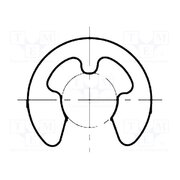 1227971 Circlip; spring bronze; 12mm; BN 592; Ring: external; DIN 6799 Y-kCq0zslxqccNggr3BxsZJtMIvIoiPnBjJZARk2CSU