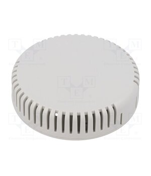 1551V13GY Enclosure: for alarms; Z: 20.3mm; ABS; grey; 1551V; vented; Ø: 80mm voU4ML9WfryiNN0nHvDtjAQPJwI_f3DjZxLxQTQbulI