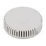 1551V13GY Enclosure: for alarms; Z: 20.3mm; ABS; grey; 1551V; vented; Ø: 80mm voU4ML9WfryiNN0nHvDtjAQPJwI_f3DjZxLxQTQbulI