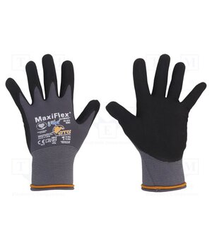 42-874/08 Protective gloves; Size: 8; grey-black; MaxiFlex® Ultimate™ qozhhCYnyZNxcfipmMKY9CPBe91MBD4-WJI0ETO7Aq4