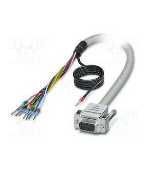 2926027 Cable; D-Sub 9pin socket,cables; PVC; Len: 1m; grey; Core: Cu; IP54 D-pHUevPrCo6ZvB2bLJ4xmjw6jjIJyU1FJCU6zls8rs