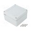 ZP105.105.60SJ TM PC Enclosure: multipurpose; X: 105mm; Y: 105mm; Z: 60mm; ZP; light grey KJvMIARTuFK0Q8NtQ55HZz78WB3IY6cGSBfRgF4asIo
