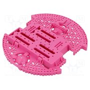 ROMI CHASSIS BASE PLATE - PINK Chassis; POLOLU Romi; pink; Kit: Romi chassis; 165mm Ah1yWQNYfWGGWBW83KEuhwkG-SG8-1Mu3VDnFcNV2qc