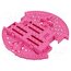 ROMI CHASSIS BASE PLATE - PINK Chassis; POLOLU Romi; pink; Kit: Romi chassis; 165mm Ah1yWQNYfWGGWBW83KEuhwkG-SG8-1Mu3VDnFcNV2qc