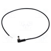 A21-TT-C050-050BK Cable; 1x0.5mm2; wires,DC 5,5/2,1 plug; angled; black; 0.5m qUw5yPNackWs8KKrgM0sVCp6oW8g3jPWH0vxZYBd-sw