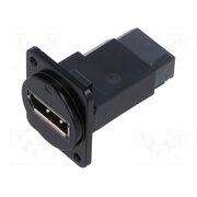 CP30233M3B Coupler; DisplayPort socket,both sides; FT; 19x24mm; metal AD5IdT9L_H9hlQAaJoBC6olZO50XnVzkeZHBZ3zpUJI
