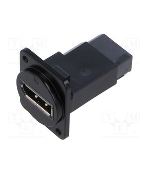 CP30233M3B Coupler; DisplayPort socket,both sides; FT; 19x24mm; metal AD5IdT9L_H9hlQAaJoBC6olZO50XnVzkeZHBZ3zpUJI