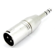 3P XLR(P) <-> ø6,3 mm (P) stereo adapteris CPE175.jpg