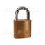 K12020D Padlock; shackle; brass; Protection: low (level 2); A: 20mm; B: 13mm 2woQqu8x6jBUY32veHj4DlWMy7Y0zj-R_7iPfwOst1c