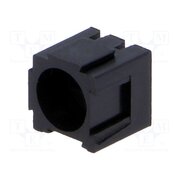 FIX-LED-6501 LED housing; 5mm; polyamide; angular; black; No.of diodes: 1 1JPm0agd9ETHmpO-LQzwHzZXXNWZ9EJkFxuemSpjaRs