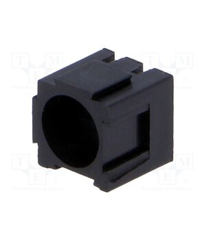 FIX-LED-6501 LED housing; 5mm; polyamide; angular; black; No.of diodes: 1 1JPm0agd9ETHmpO-LQzwHzZXXNWZ9EJkFxuemSpjaRs