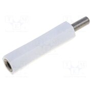 2183X30 Insulating sleeve; Int.thread: M3; L: 30mm; UL94V-2; polyamide MMlrMXp5U6gLtJUQmhS7nLeAGZauASdX8L_ptBKba8o