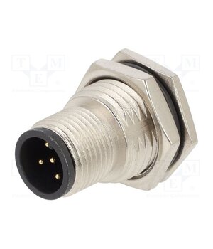 M12A-05PMMP-SF8001 Connector: M12; socket; PIN: 5; male; 60V; straight; IP68; THT; metal 29Bj2IQZF9WmATwKhUOXmw3qrTqKSJuYKy0vHQ2QmHg