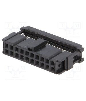 1658621-4 Connector: IDC; plug; female; PIN: 20; IDC; for ribbon cable; 2.54mm EgJiMrOxjiW2MvCbnH7BN80TWpdHQ3g70lwoTtksRn0