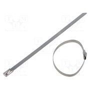 BU44-150 Cable tie; L: 150mm; W: 4.6mm; stainless steel AISI 304; 445N bpIl-3Btzx6EgPtrcrreWFQKkpGEjQFteyNlAdaT-qw