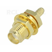 SOCKET SMA crimping, RG174 for Cable, reversible