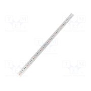 GN 711-KUS-400-W-R -AS Ruler; R; W: 11mm; silver; plastic; Length: 400mm; self-adhesive dMWQK-LO9pzM0Zp9C3PTLpHrzC0MCjGRqOKkypum28o