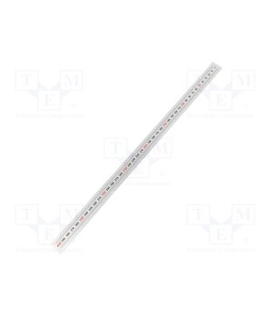 GN 711-KUS-400-W-R -AS Ruler; R; W: 11mm; silver; plastic; Length: 400mm; self-adhesive dMWQK-LO9pzM0Zp9C3PTLpHrzC0MCjGRqOKkypum28o