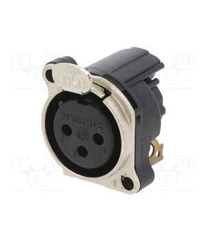 NC3FBH1 Connector: XLR; socket; female; PIN: 3; angled 90°; THT; silver; 6A lnHwmEA99Iu3usECzYEkFos6GC_xdN_LkyjTQ0qA7AE