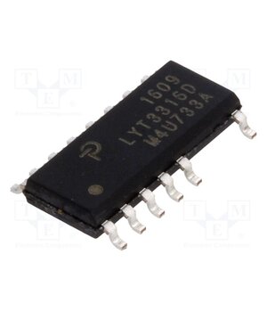 LYT3316D IC: PMIC; AC/DC switcher,LED driver; 85÷265V; Ubr: 650V; SO16B W6ZQSie26Trqkq4W9-F2uBkvkPMTfB78WJ1YXKjfx7A