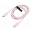 TRCPH Cable; USB 2.0; USB C plug,both sides; nickel plated; 2m; pink CBmkBS_rUgY5wveKsK4go7j86Dz0AiDNsCF2yLyn5XE