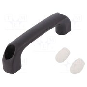 4.444.002-06 Holder; polyamide; black; H: 40mm; L: 145mm; W: 22.5mm; 530N; handle hg6ovX0BFElcZaSoz2Px2QUOxdd5wpWdgIwZdJFpk7I