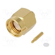 132101 Connector: SMA; plug; male; straight; 50Ω; soldering; for cable Xi8E4r9A-AebOS1m63XT7rr7Pdsf8Kyuck_GWiR2A1Q
