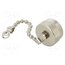 RFCT-N-CAP-GS-1 Protection cover; IP67; chain; Application: N socket E1-HzgpBbItR83gd_Xh59FDAkbMLTzy2esc6agE9ceY