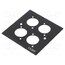 CP30500C Mounting adapter; quadruple,with logo; countersunk screw hole PK6QYh_BtPnFnfphg2owOMfVK0x5FFHvu528-SzOV6w