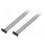 FFSD-08-D-33.00-01-N Ribbon cable with IDC connectors; IDC,both sides; 838.2mm; 33" Akx3giesvtZW7_kSuPqS8kPuAlZtGjgDGhOI0r2xMTk