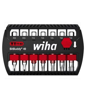 42118 Tools set: screwdriver bits; plastic cassette; Pozidriv®,Torx® J7MN3v9a-dNKR4VbwXVFu89X2PXD0dQcLOCAVrRSU5s