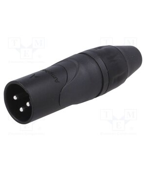 AX3MB Connector: XLR; plug; male; AX; 15A; 133V; PIN: 3; IP40; straight h-Ch1e9V0XDYeBV-7Ki860u7CMZI2r8aP5F-aTRikko