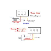 VOLTMETRS - MODULIS 0,36" DC 0-100V, 4 cipari, zaļš, 3 vadi, ar korpusu

 ATMV22X.jpg