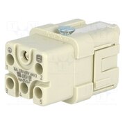 09120053101 Connector: HDC; contact insert; female; 16A; 400V; Han Q; PIN: 6 V8NgMYBQbxhqIkZWeoByAomdStGUNtz6tHnFU9GSUMY