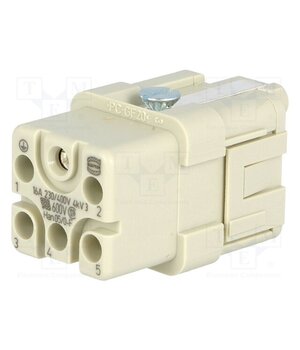 09120053101 Connector: HDC; contact insert; female; 16A; 400V; Han Q; PIN: 6 V8NgMYBQbxhqIkZWeoByAomdStGUNtz6tHnFU9GSUMY