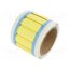 5294130001 Heat shrink markers; 50mm; yellow; for marking wire and cable 0oINL5DtWyRcyowVhDTtpC8aK5TiTXr5veopXV1XGus