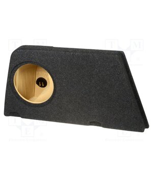 FBVW15 Car loudspeaker enclosure; MDF; black melange; 250mm; VW; 15l unvA1dZEcvkCc7roo0Hl7LsoMzammz2eBl8WgcR8fng